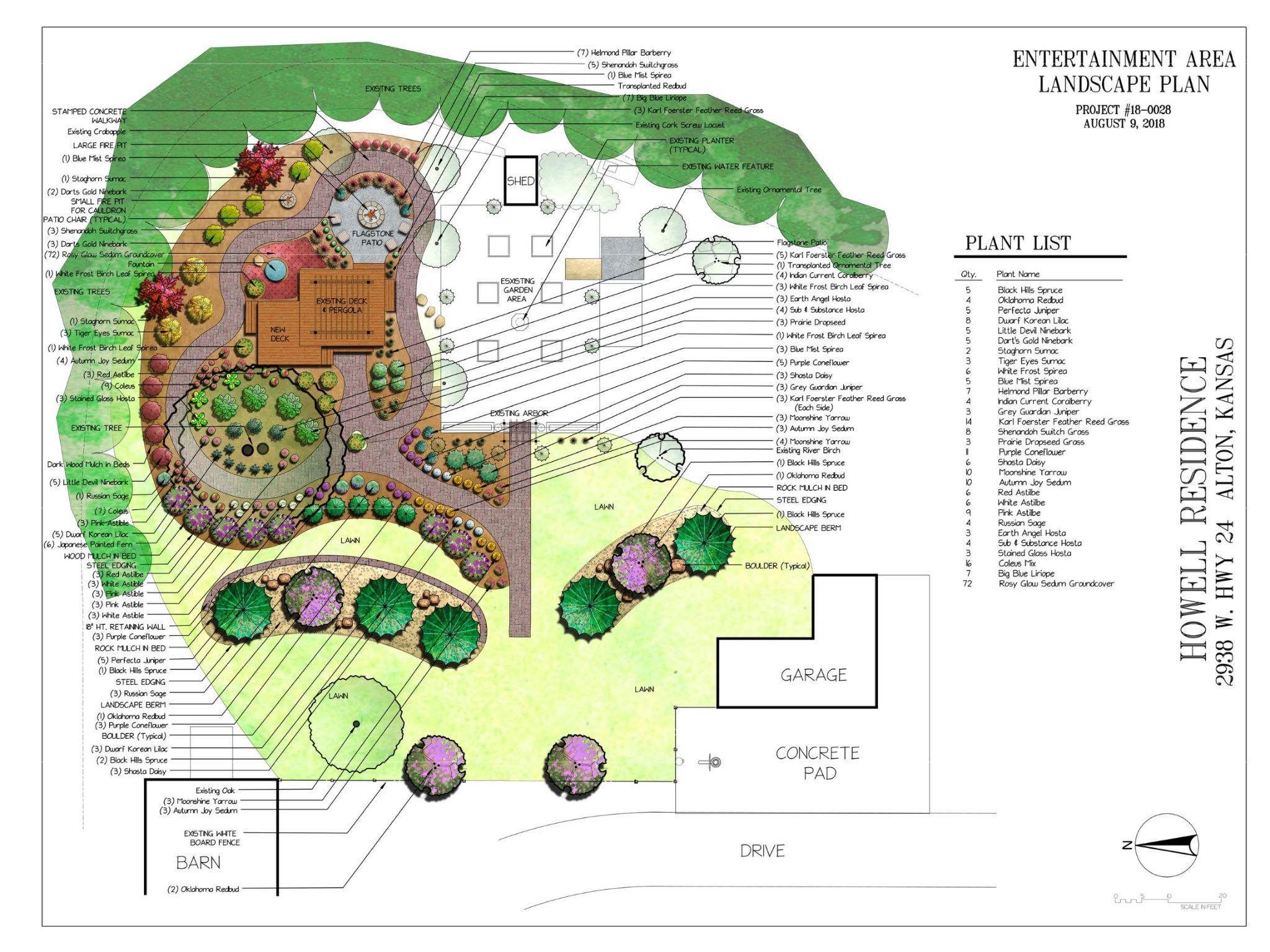 3d rendering of an outdoor space